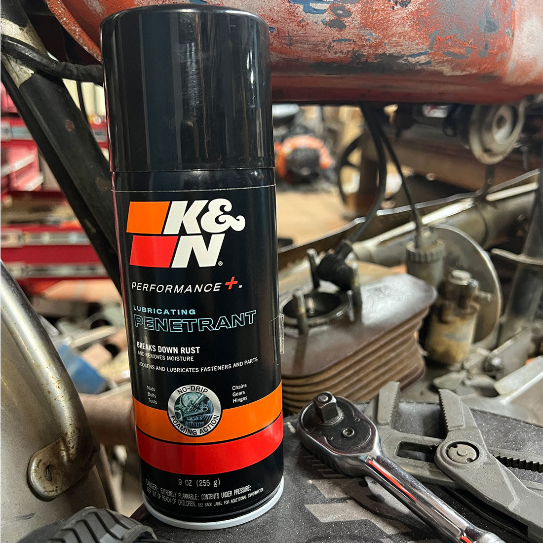 K&N Lubricating Penetrant 225g, , scaau_hi-res