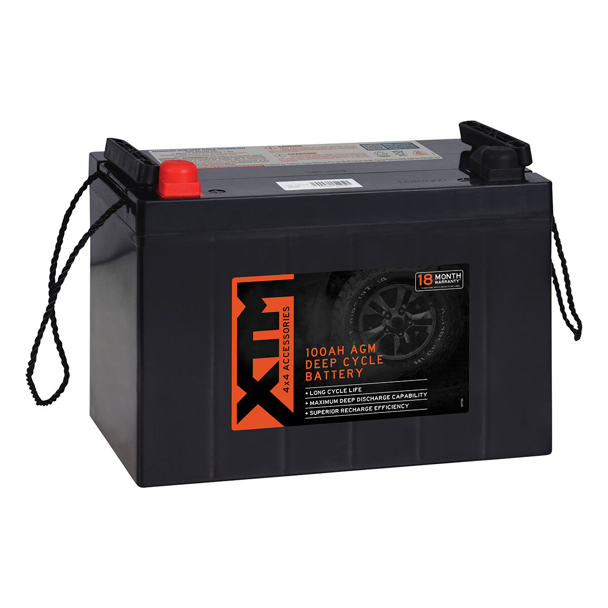 XTM Deep Cycle AGM Battery DC12-100AGM, , scaau_hi-res