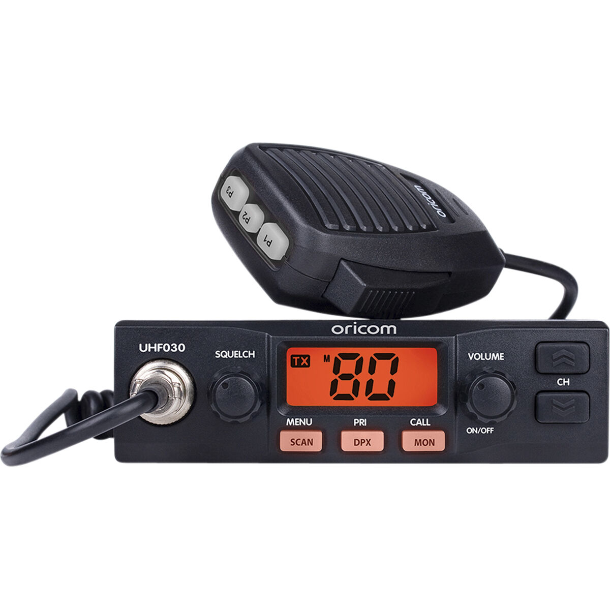 Oricom UHF CB Radio - 5W, UHF030, , scaau_hi-res