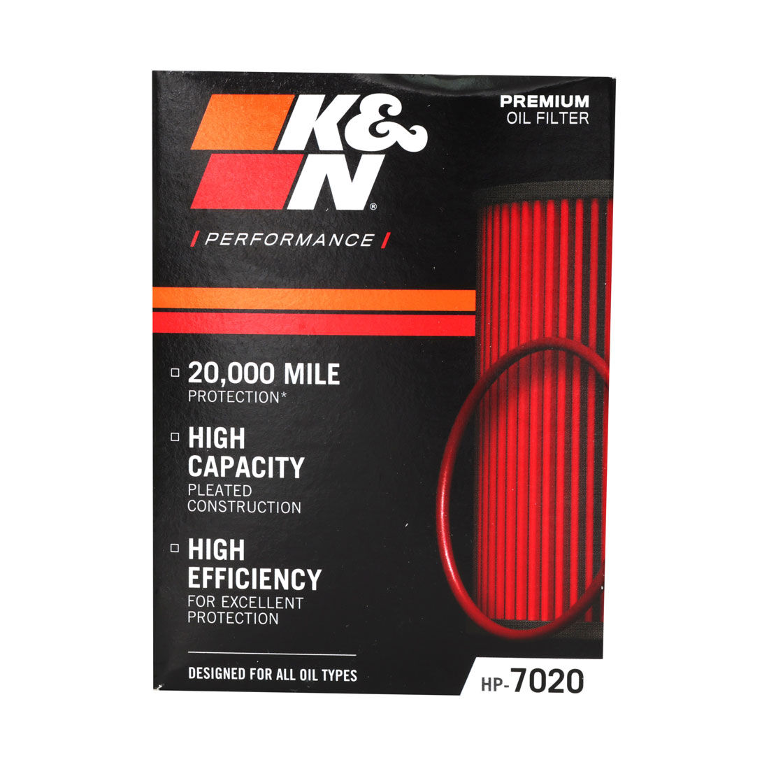 K&N Performance Gold Cartridge Oil Filter HP-7018, , scaau_hi-res