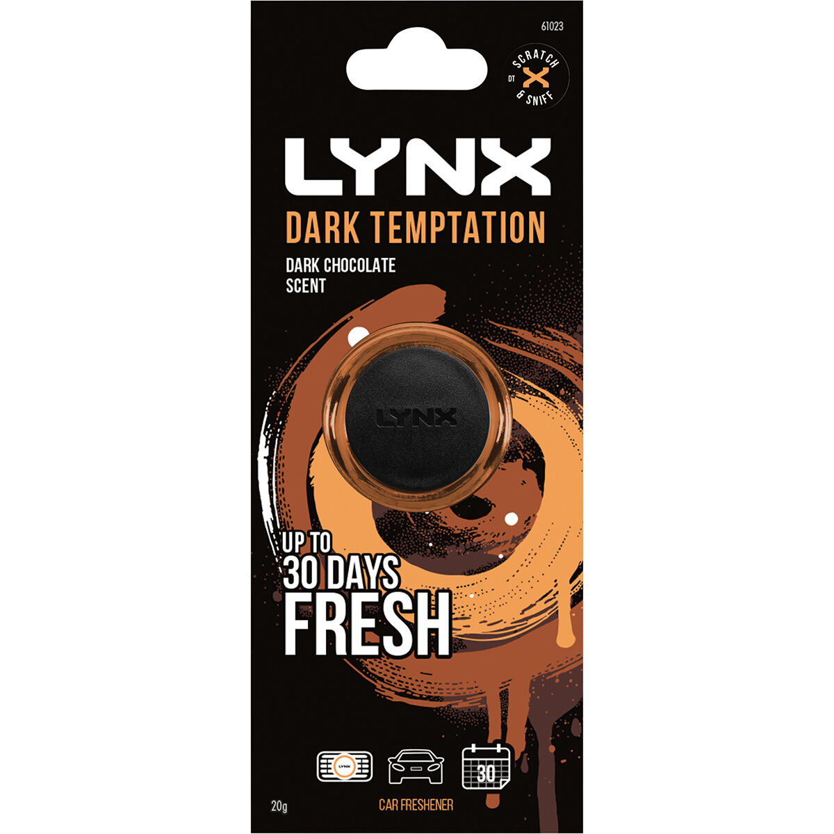 Lynx Vent Mini Air Freshener - Drk Temp, , scaau_hi-res