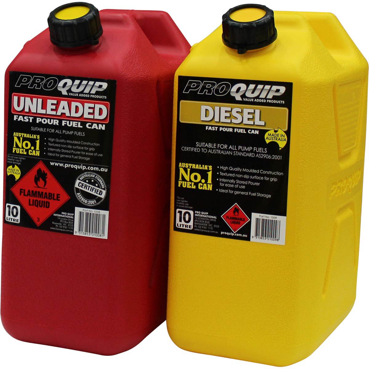 Pro Quip Diesel Jerry Can 10 Litre, , scaau_hi-res