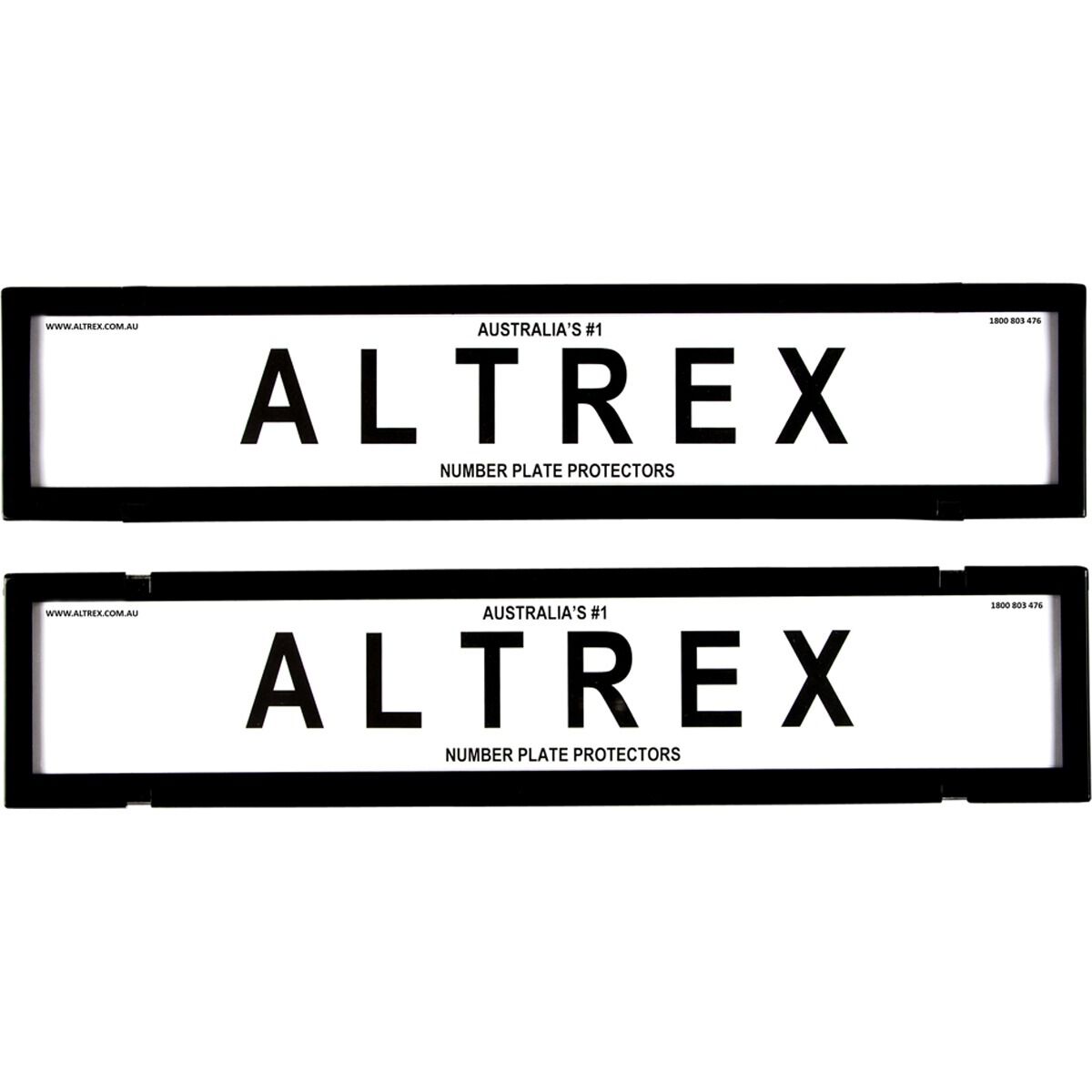 Altrex Number Plate Protector - 6 Figure European Clear 6NLE, , scaau_hi-res