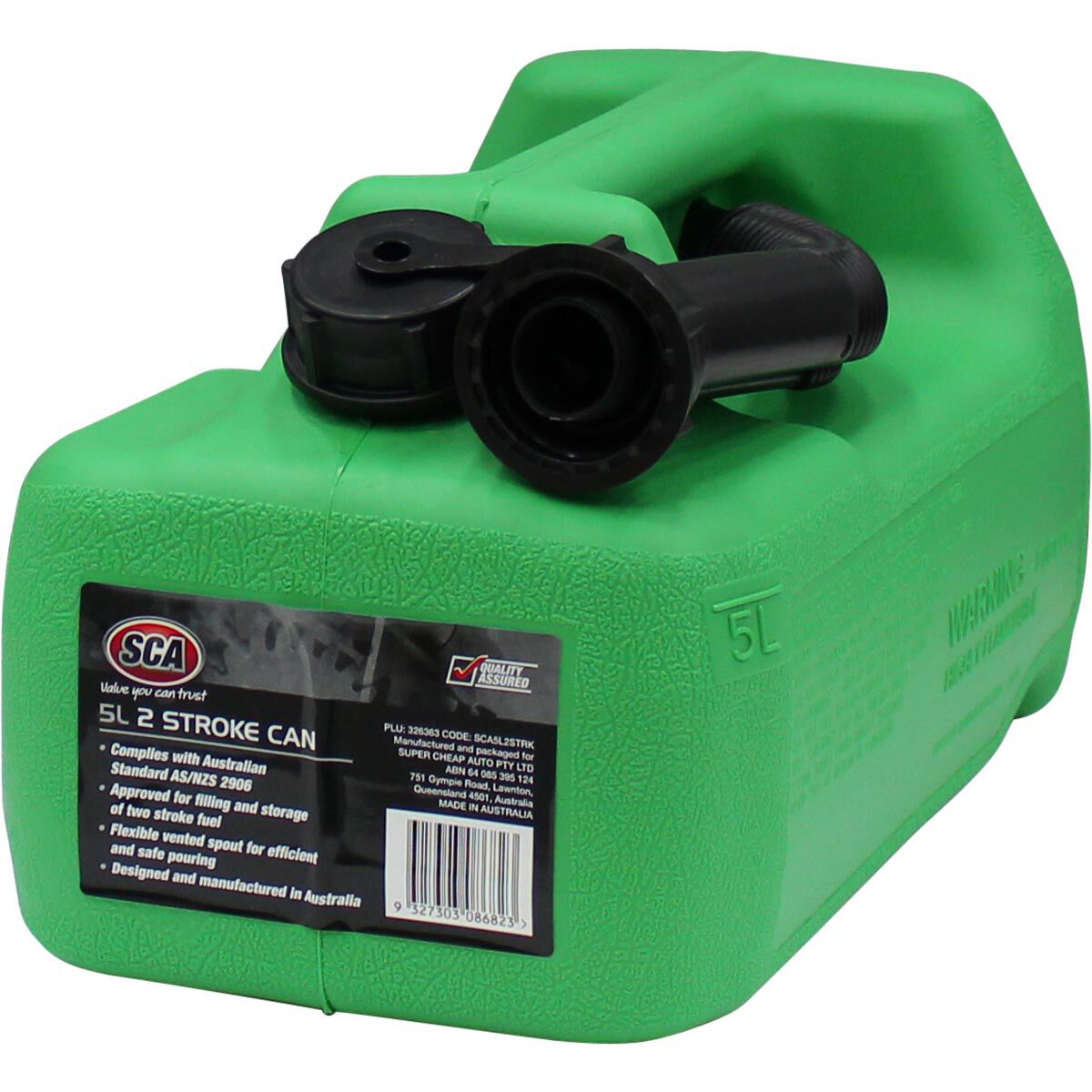SCA 2 Stroke Jerry Can 5 Litre, , scaau_hi-res