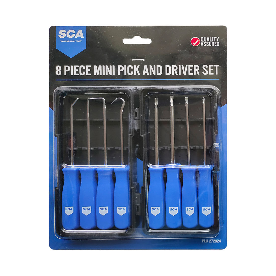 SCA Mini Pick and Screwdriver Set 8 Piece, , scaau_hi-res