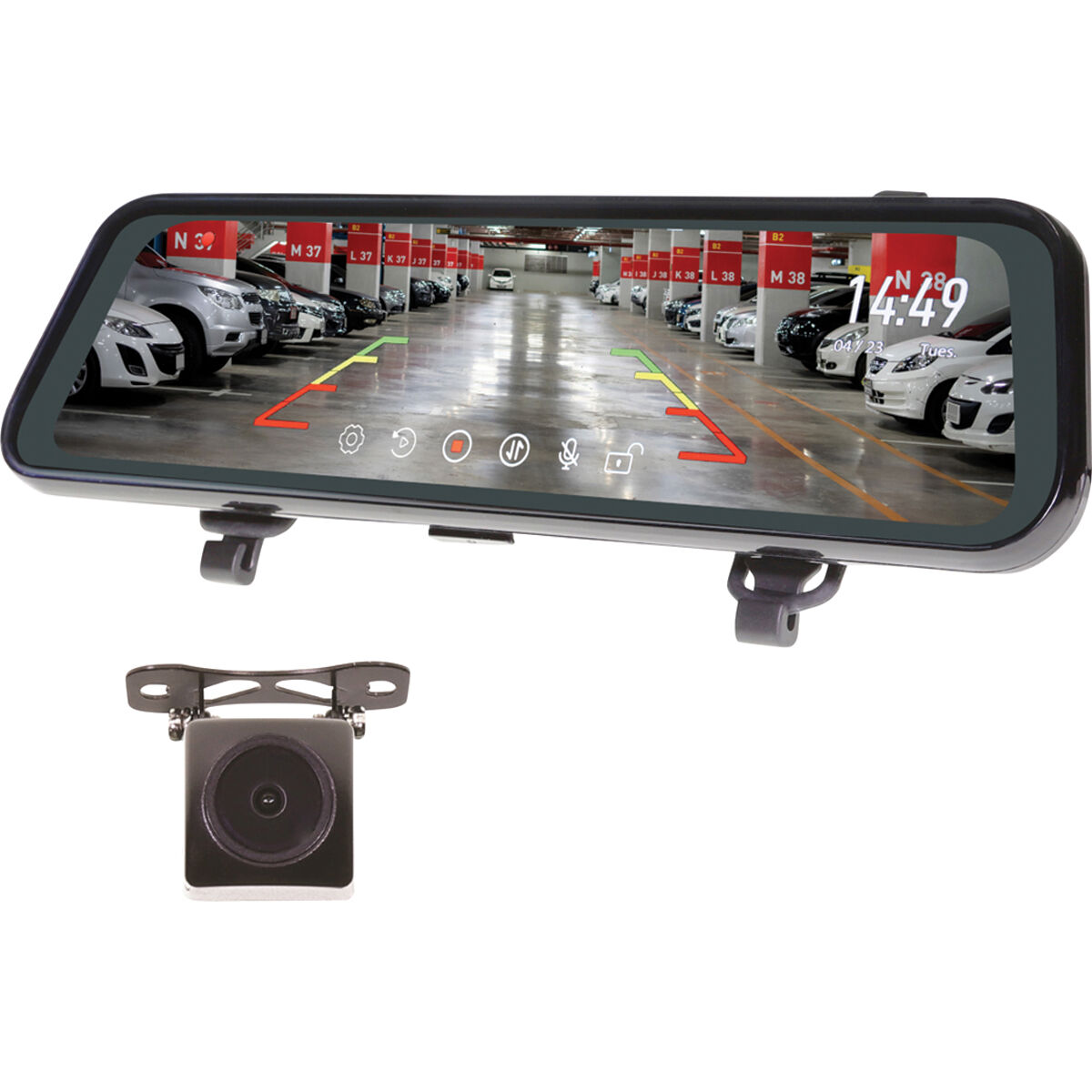 rear view camera static