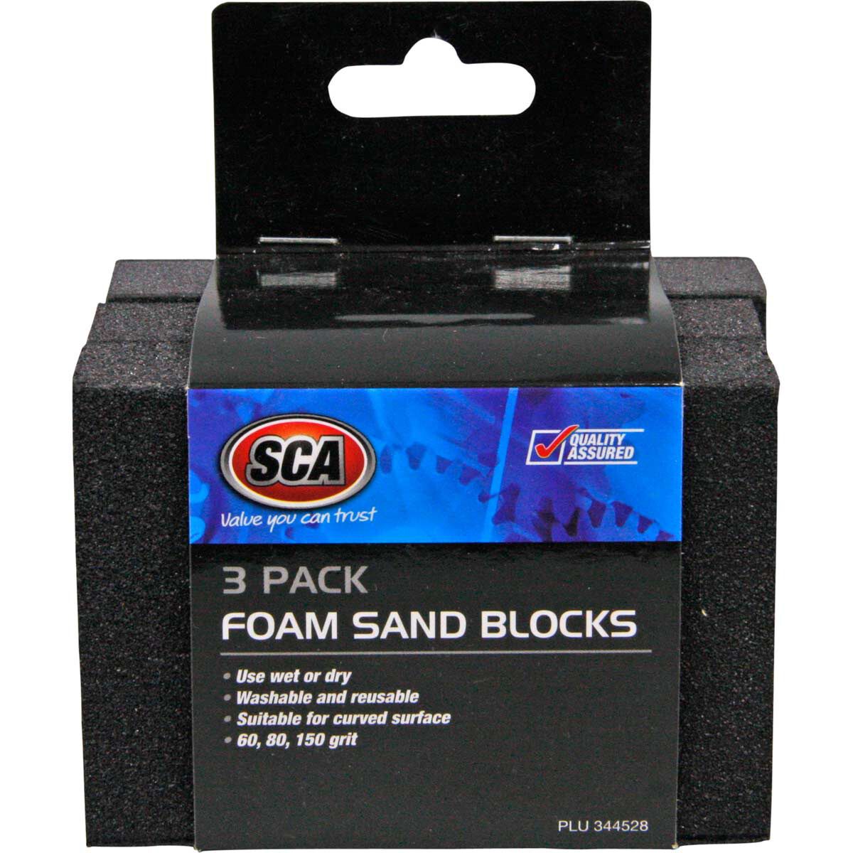 SCA Foam Sand Blocks - 3 Pack, , scaau_hi-res