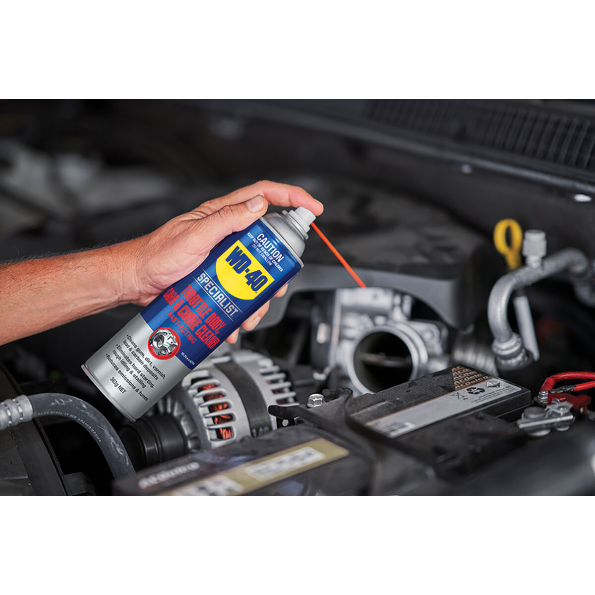 WD-40 Specialist Automotive Throttle Body, Carb & Choke Cleaner Spray - 363g, , scaau_hi-res