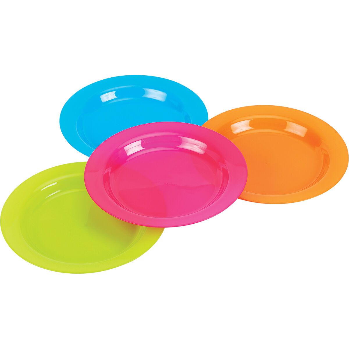 Ridge Ryder Plastic Plate 4pk 24cm, , scaau_hi-res