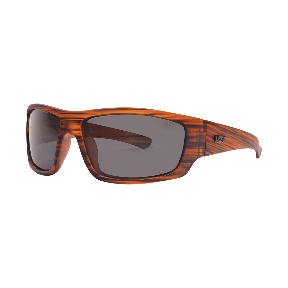 LOST Sunglasses Demon Polarised Black Wood, , scaau_hi-res