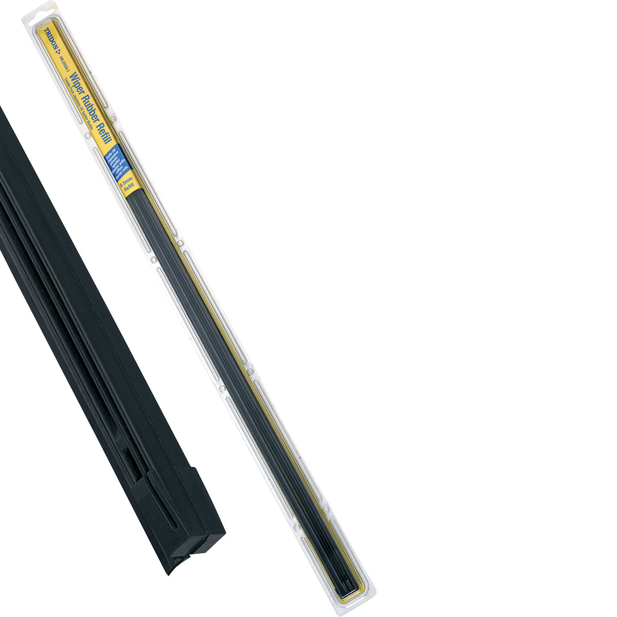 Tridon Wiper Refills - Metal Rail Wide Back Suits 8.5mm, MRJ2028-2, , scaau_hi-res