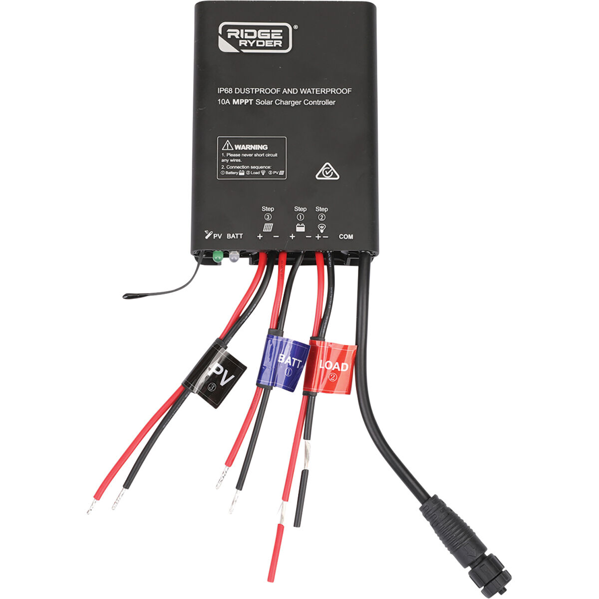 Ridge Ryder Solar Charge Controller - 10 AMP, MPPT, , scaau_hi-res