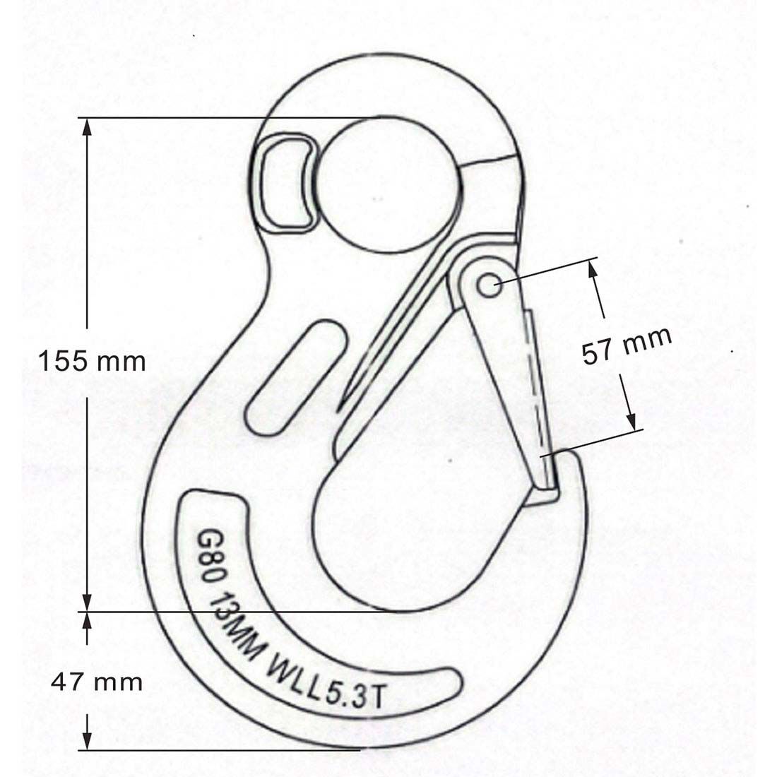 Ridge Ryder Vehicle Safety Chain 13mm 21T 2 Pack, , scaau_hi-res