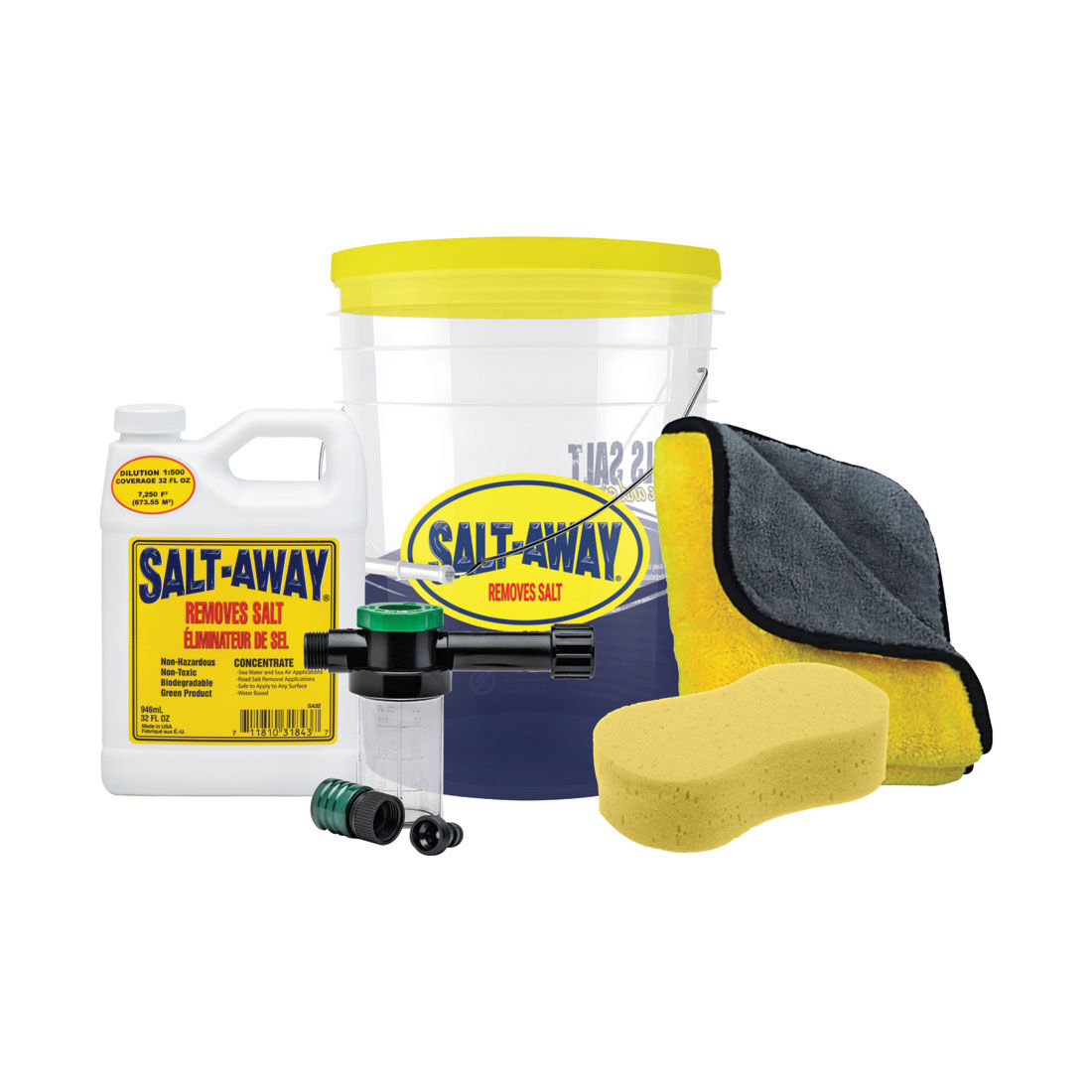 Salt-Away Treatment Kit with Mixing Unit