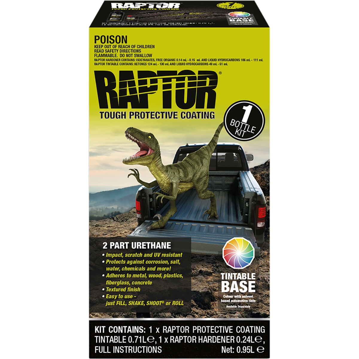 raptor liner tintable to your color rlt1