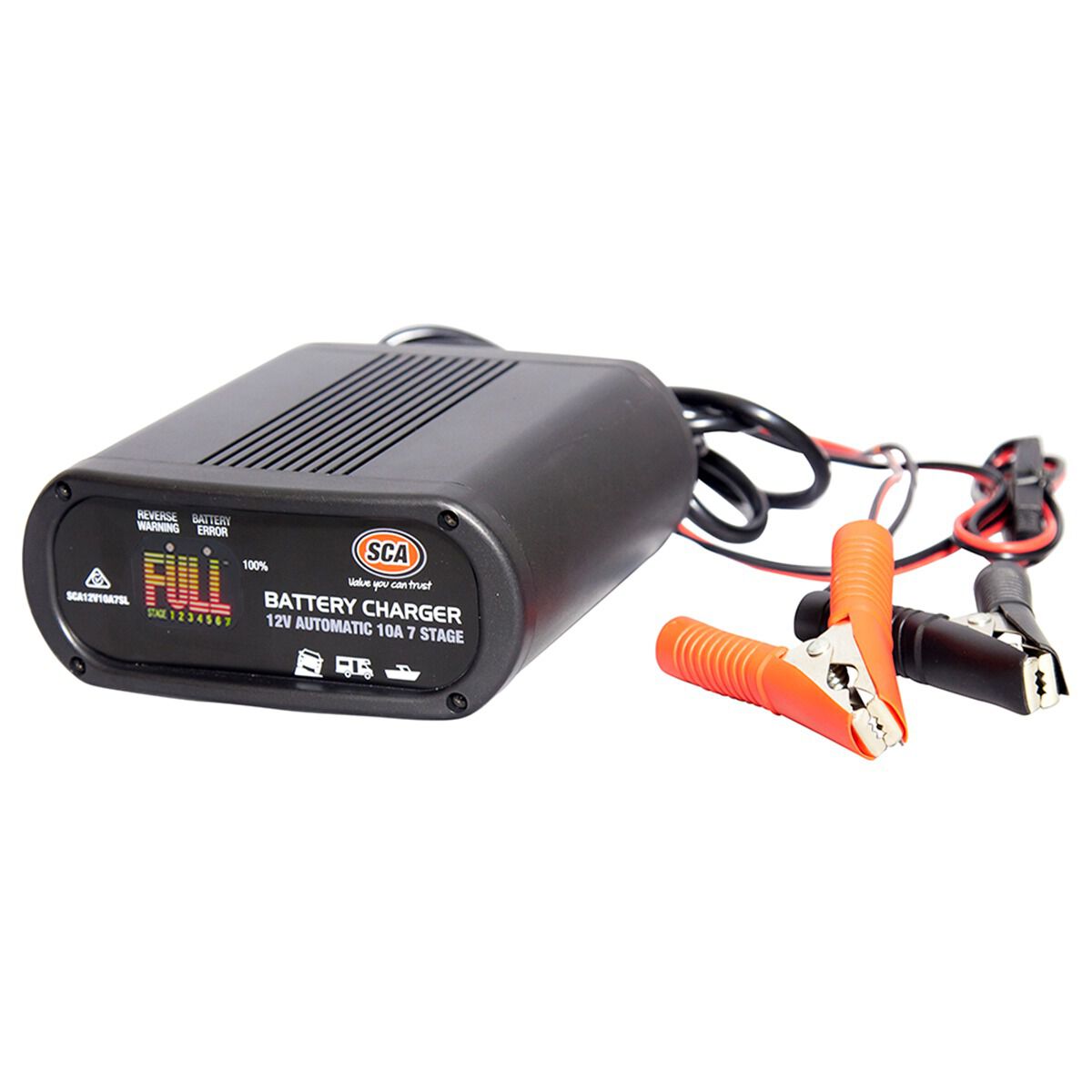 SCA 12V 10 Amp 7 Stage Battery Charger, , scaau_hi-res