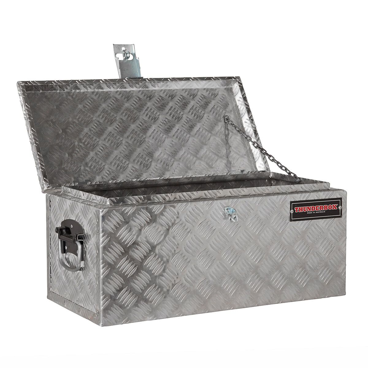 Thunderbox Aluminium Checkerplate Tool Box 48 Litre, , scaau_hi-res