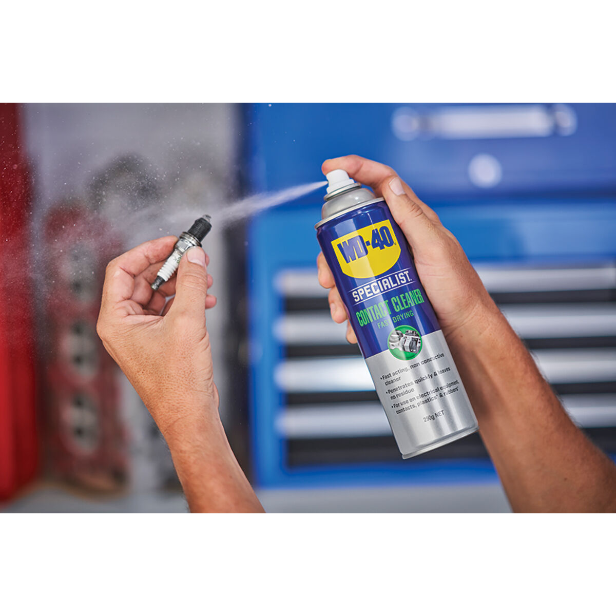WD-40 Specialist Automotive Contact Cleaner Spray 290g, , scaau_hi-res
