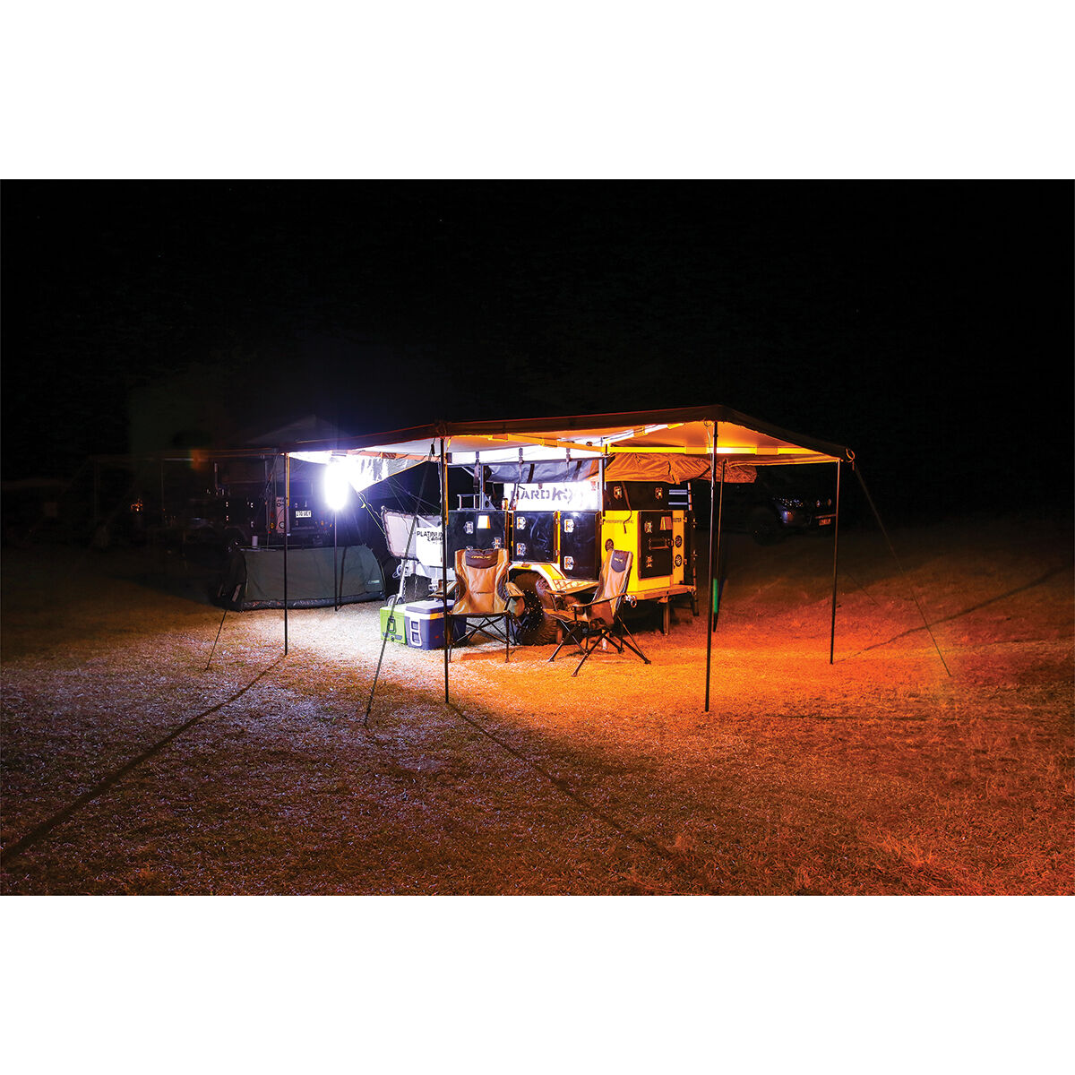 Hardkorr 6 Bar Tri Colour LED Camp Light Kit, , scaau_hi-res