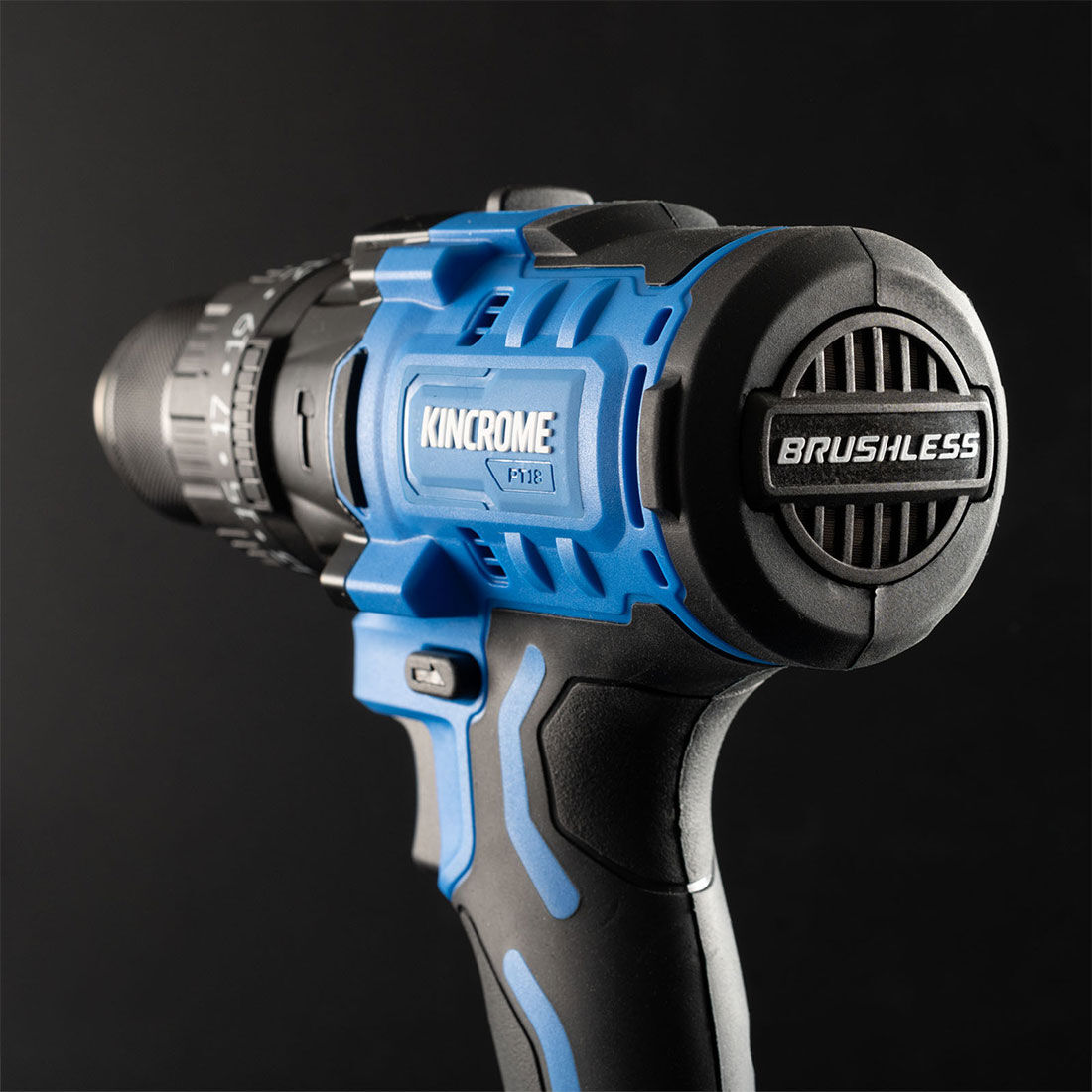 Kincrome PT18 18V 2 Piece Brushless Drill & Impact Wrench Kit 2.0Ah, , scaau_hi-res