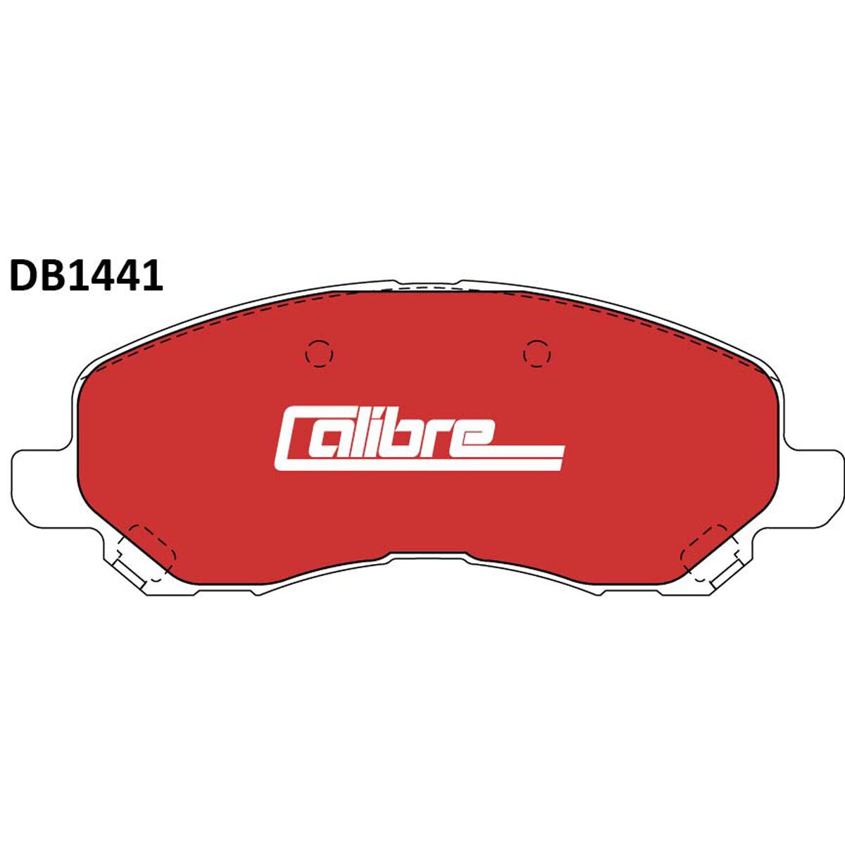 Calibre Disc Brake Pads DB1441CAL, , scaau_hi-res