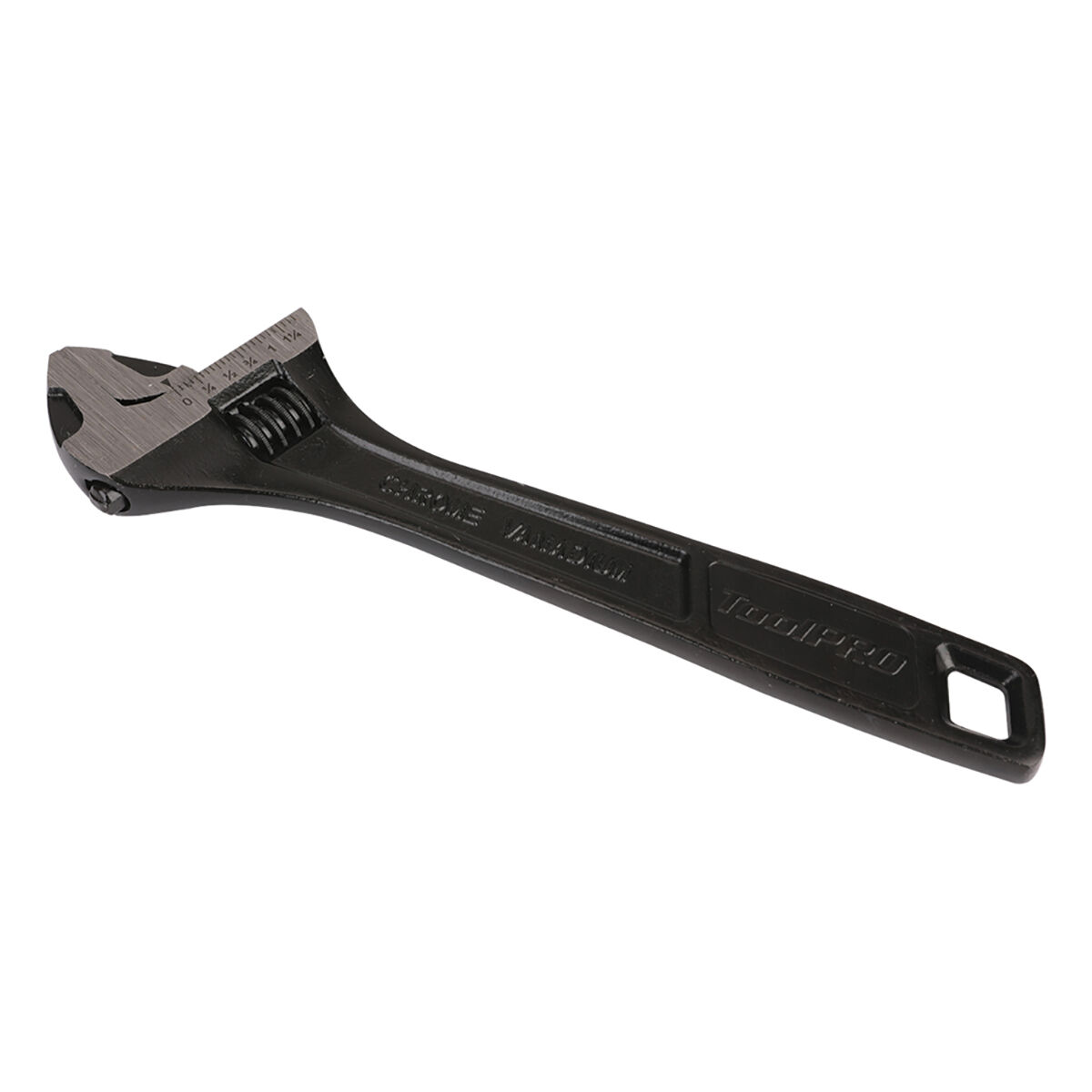 ToolPRO Adjustable Wrench 250mm Heavy Duty Black, , scaau_hi-res