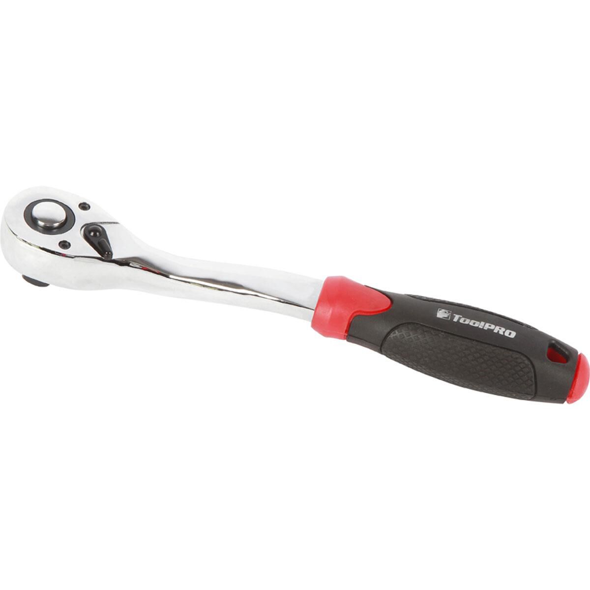 ToolPRO Ratchet Handle 1/2" Drive Soft Grip, , scaau_hi-res