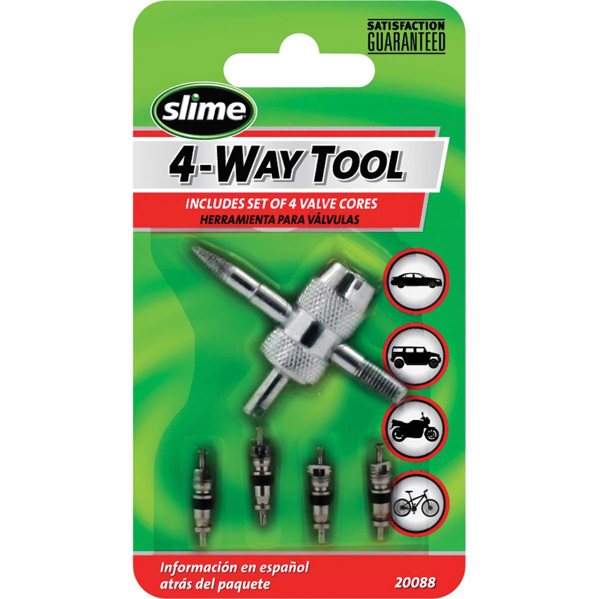 Valve Tool - 4-Way, with Cores, 5 Piece, , scaau_hi-res