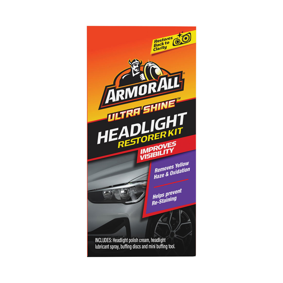 Armor All Ultra Shine Headlight Restorer Kit, , scaau_hi-res