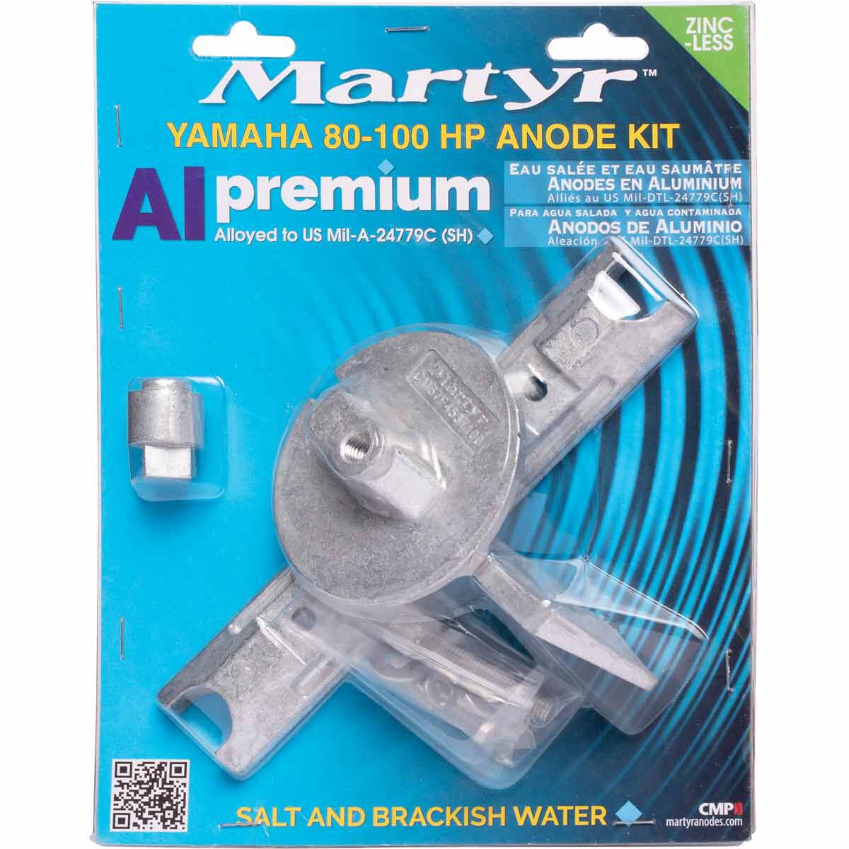 Martyr Alloy Outboard Anode Kit - CMY80100KITA, , scaau_hi-res