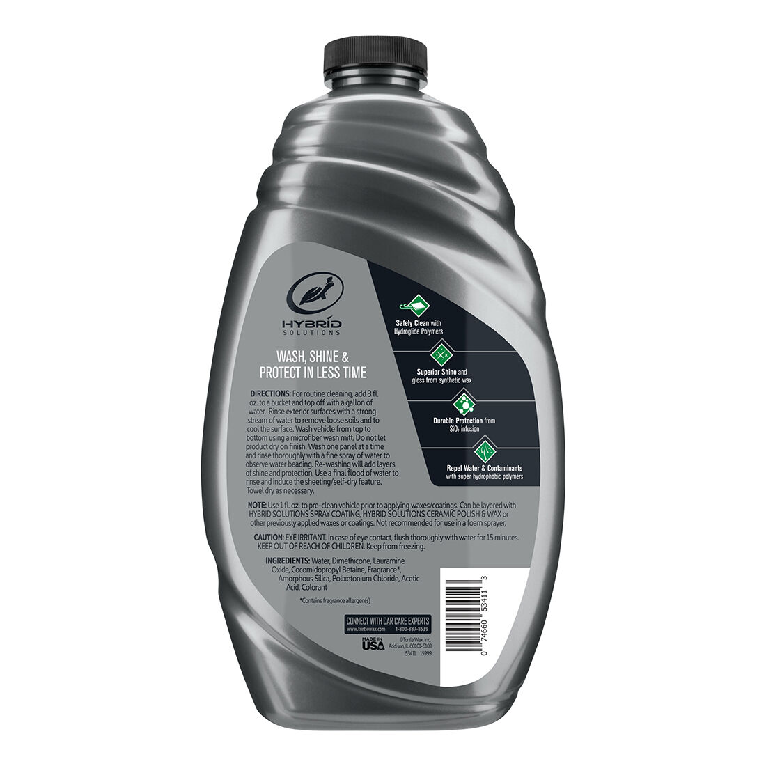 Turtle Wax Hybrid Solutions Ceramic Wash & Repel 1.42 Litre, , scaau_hi-res