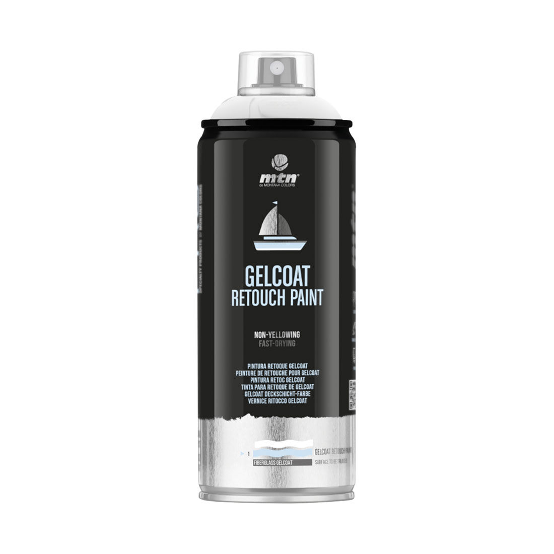 MTN Pro Gelcoat Retouch Spray Paint 400mL, , scaau_hi-res