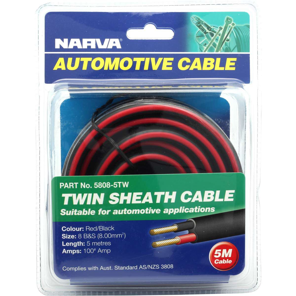 Narva Automotive Cable Twin Core, , scaau_hi-res