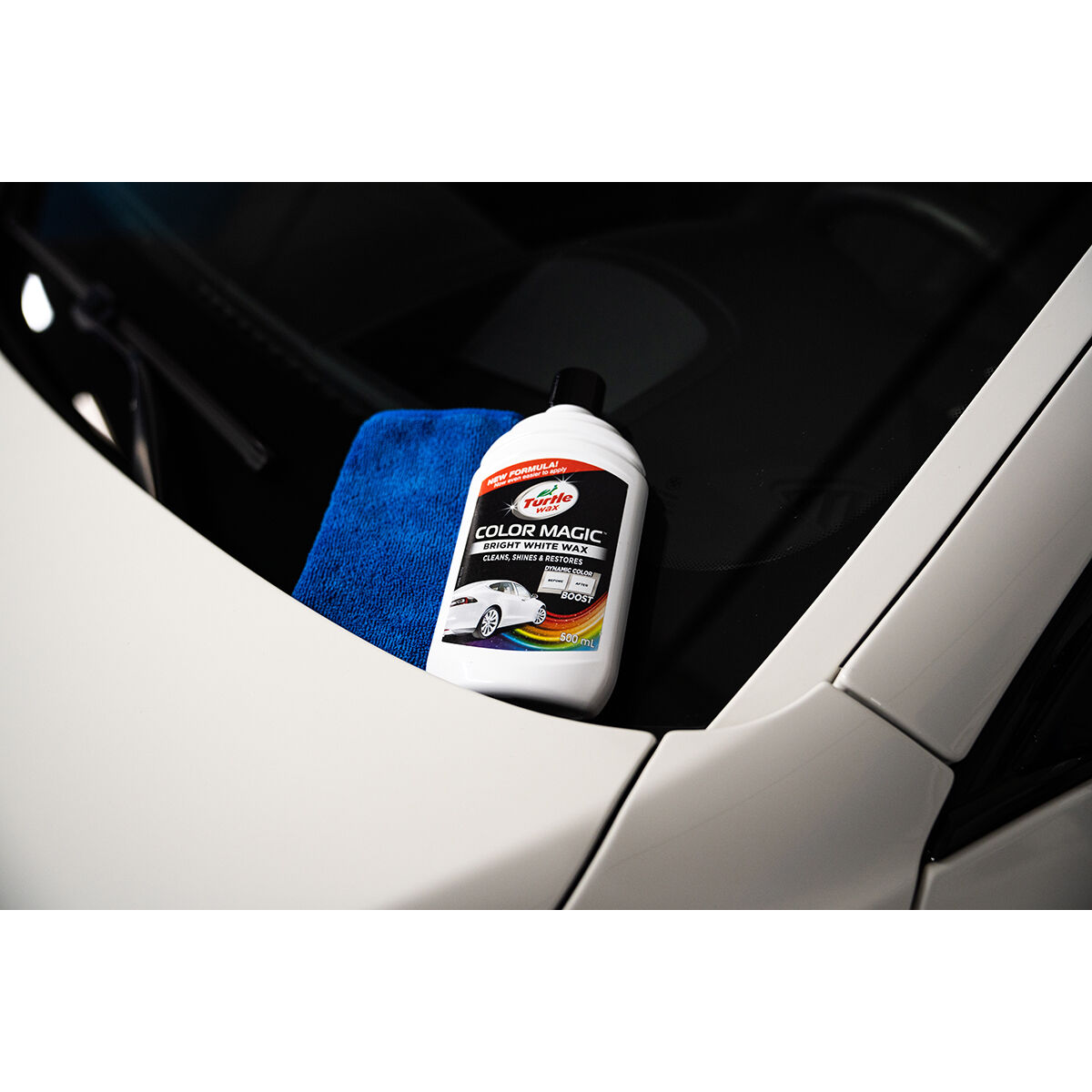 Turtle Wax Color Magic Polish White 500mL, , scaau_hi-res