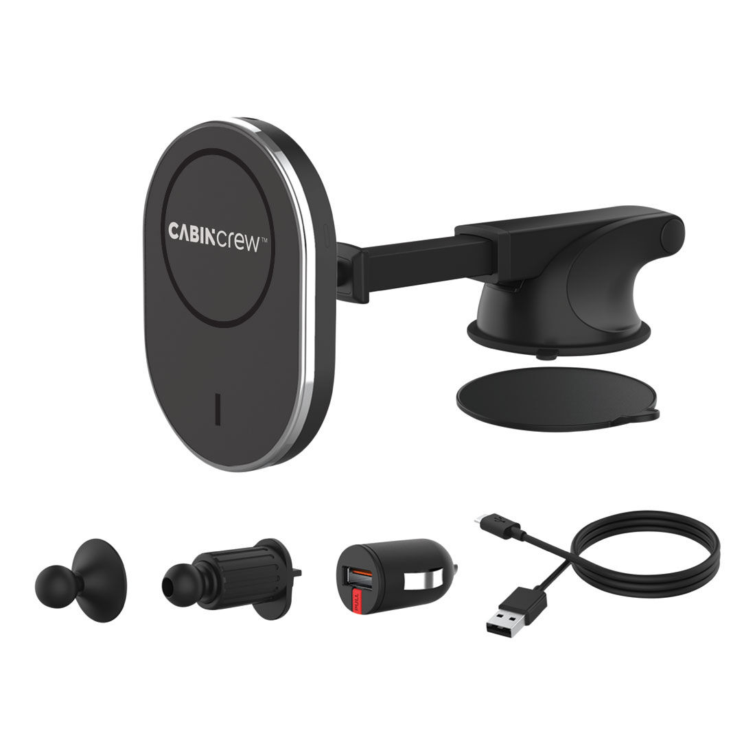 Touch Mag Suction Cup, Phone holder, Charge and utility