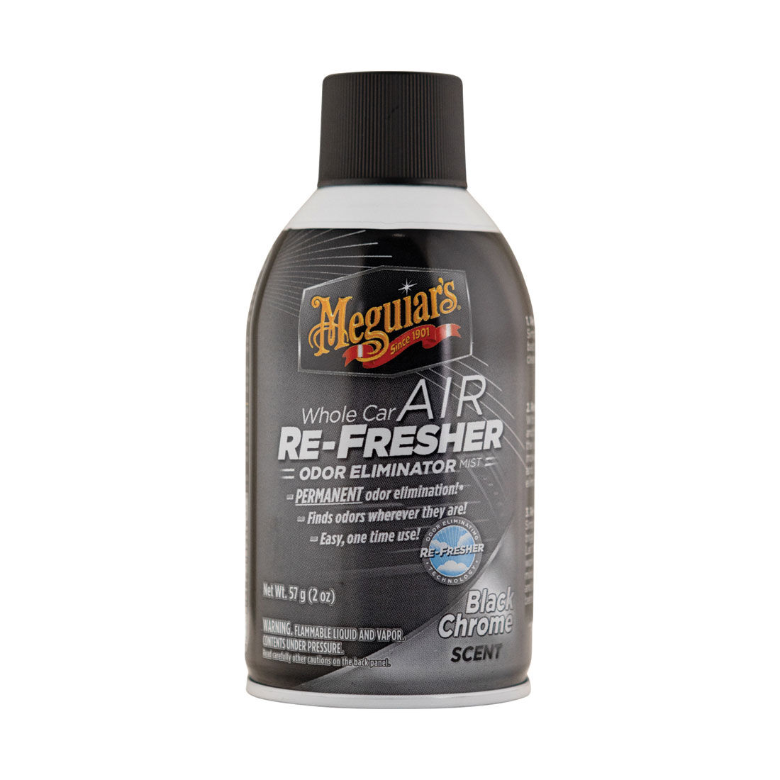 Meguiar's Air Re-Fresher - Black Chrome, 57g, , scaau_hi-res