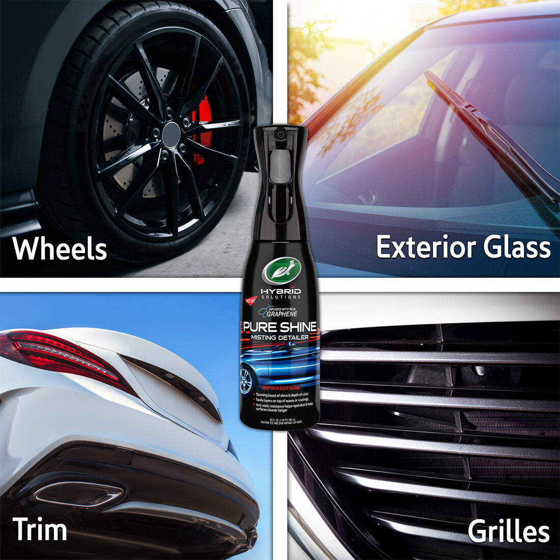 Turtle Wax Hybrid Solutions Pure Shine Misting Detailer, , scaau_hi-res