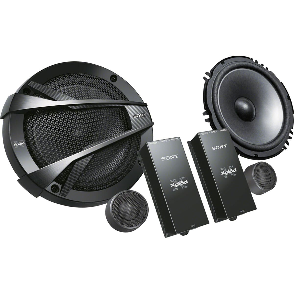 Sony 6.5 Inch Component Speaker Set 350W XSXB1621C, , scaau_hi-res