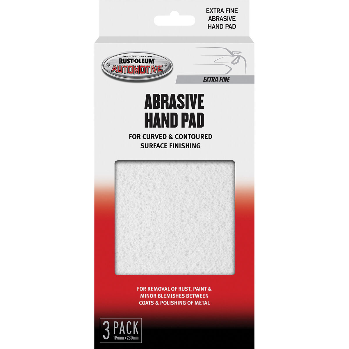 Rust-Oleum Scouring Pad, Extra Fine - 3 Pack, , scaau_hi-res