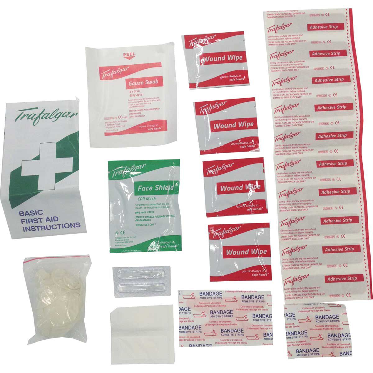 Trafalgar Quickit First Aid Kit  - 25 Pieces, , scaau_hi-res