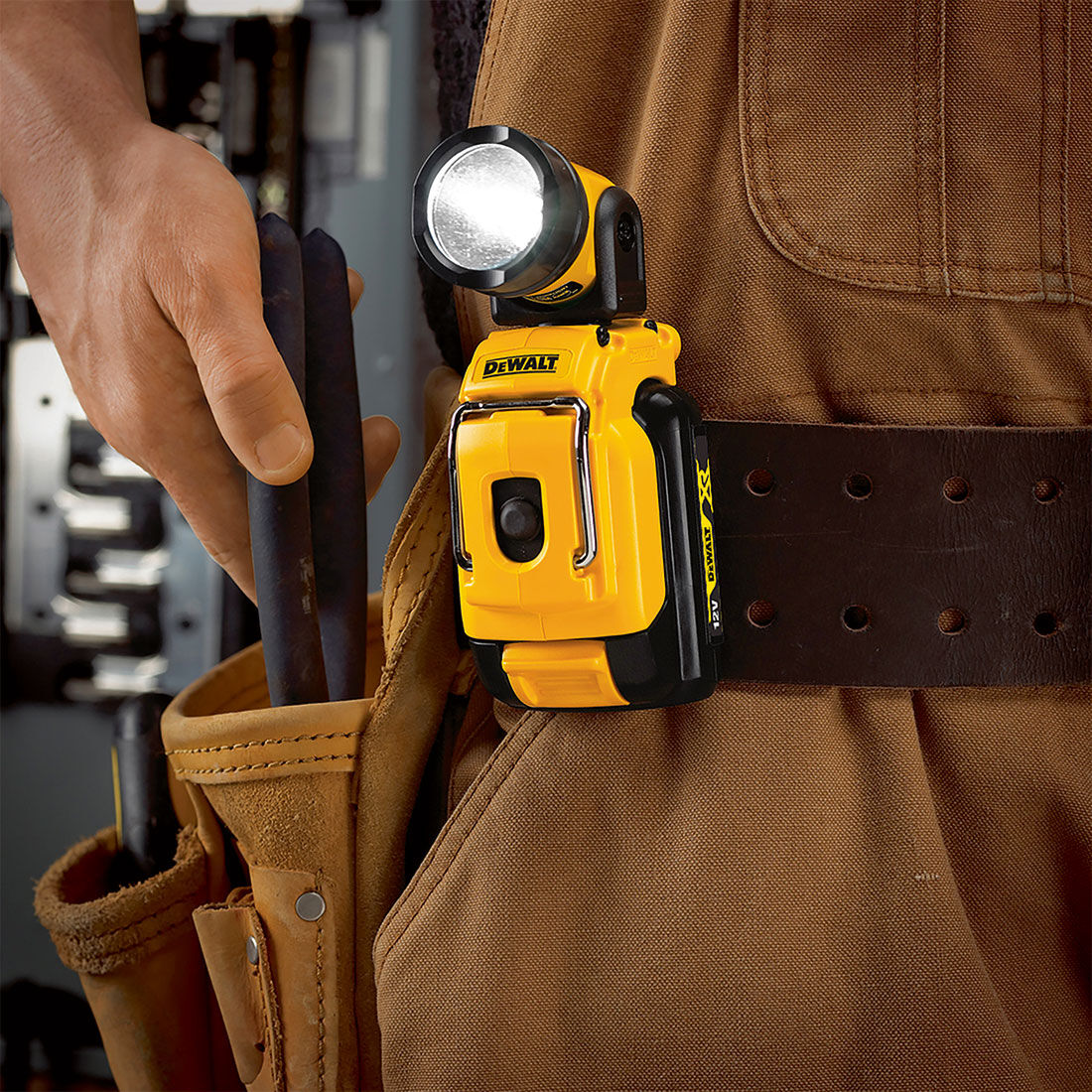 DeWALT XR 12V Compact Led Torch Skin, , scaau_hi-res