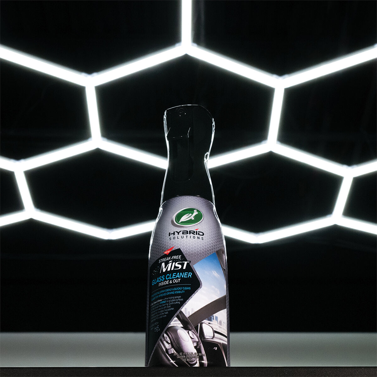 Turtle Wax Hybrid Solutions Streak Free Mist Glass Cleaner 591mL, , scaau_hi-res