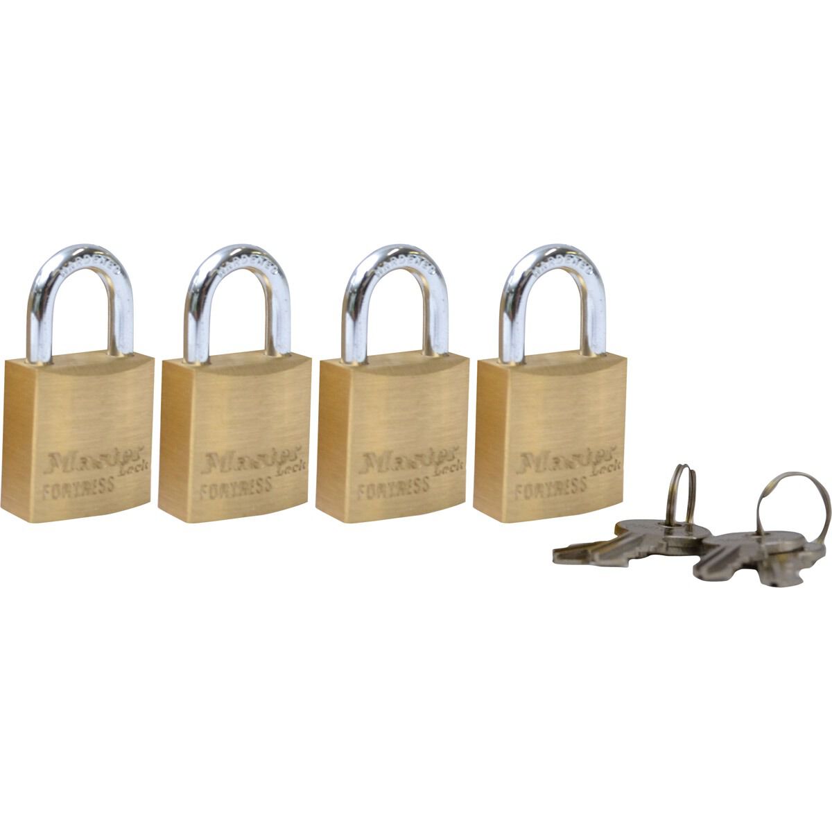 Master Lock Fortress Padlock - 20mm, 4 Pack, , scaau_hi-res