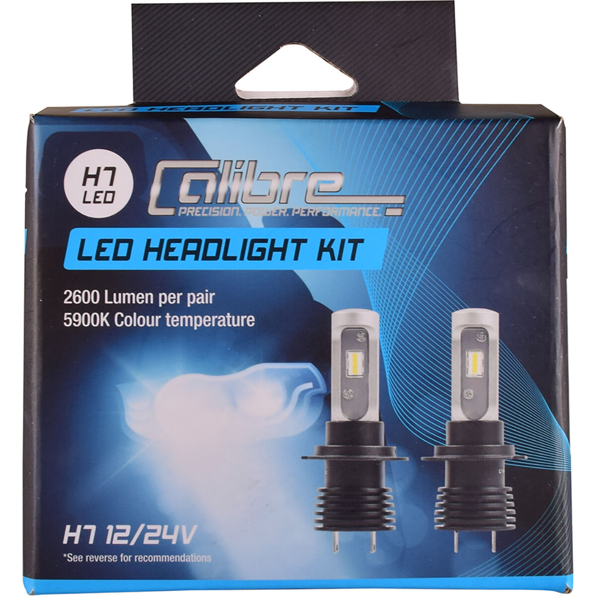 Calibre Plus 90 Headlight Globes - H7, 12V 55W, CA90H7