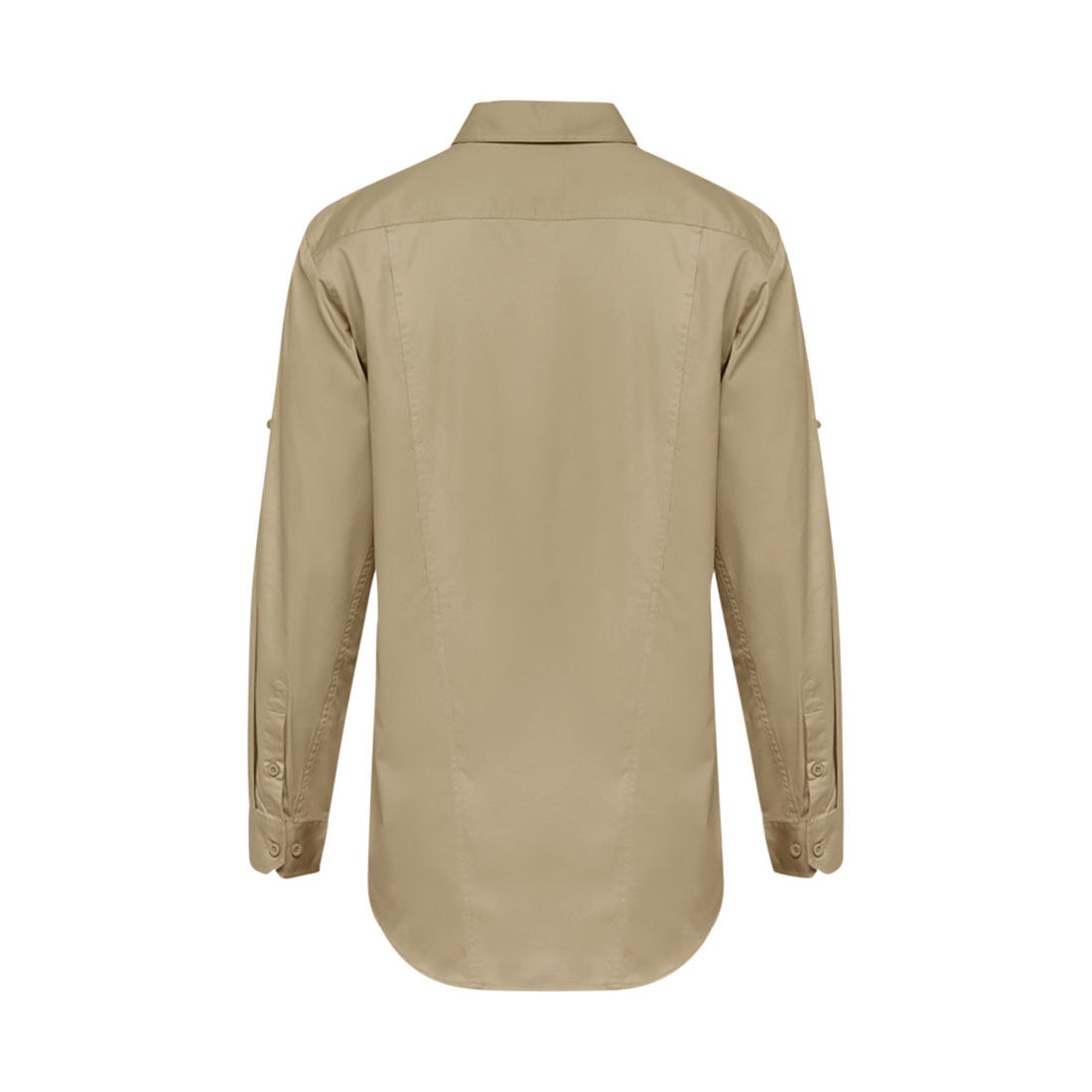 Hard Yakka Koolgear Vented Long-Sleeved Shirt Khaki Khaki M, Khaki, scaau_hi-res