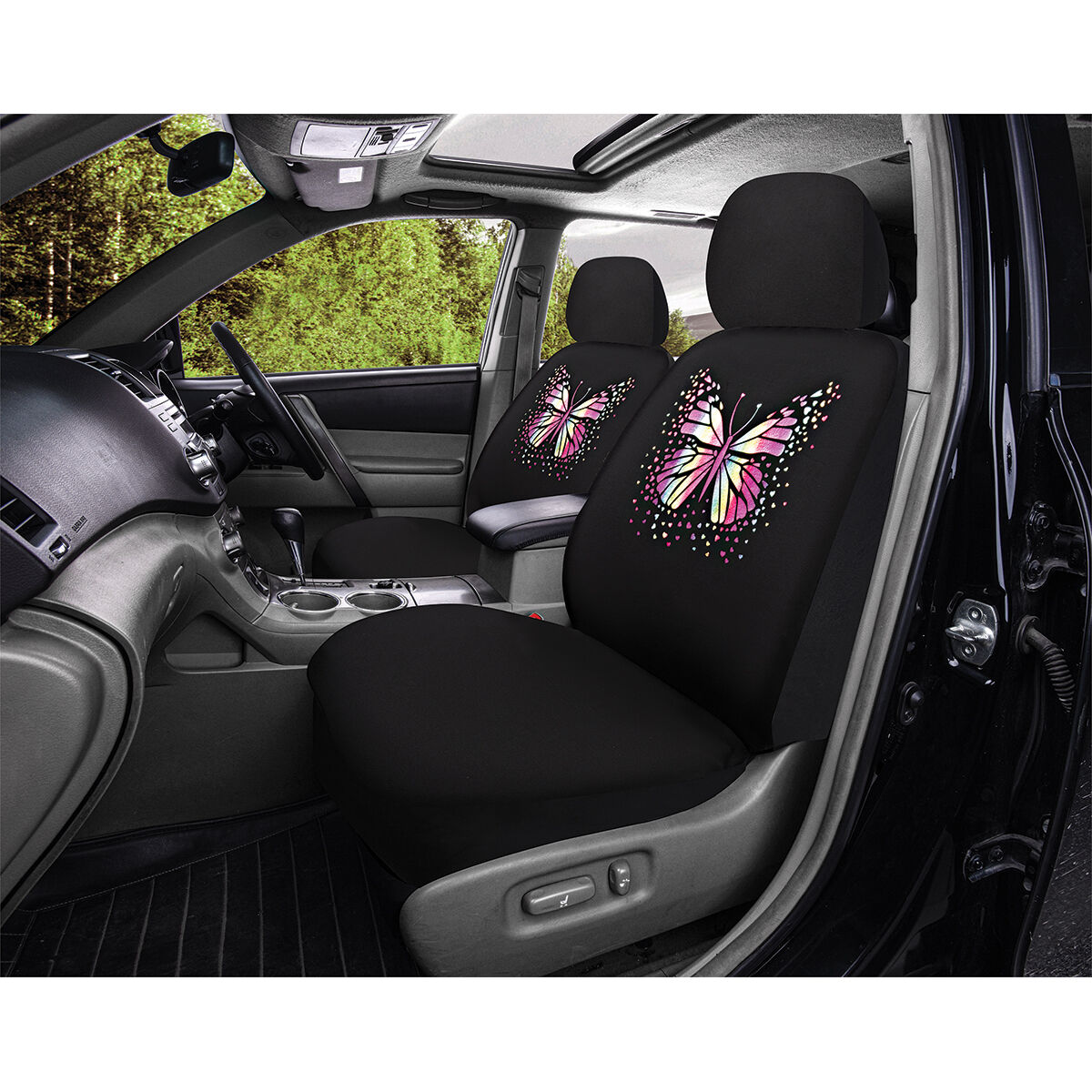 Best Butterfly Car Seat Covers, Butterfly Lover Front Car Cover