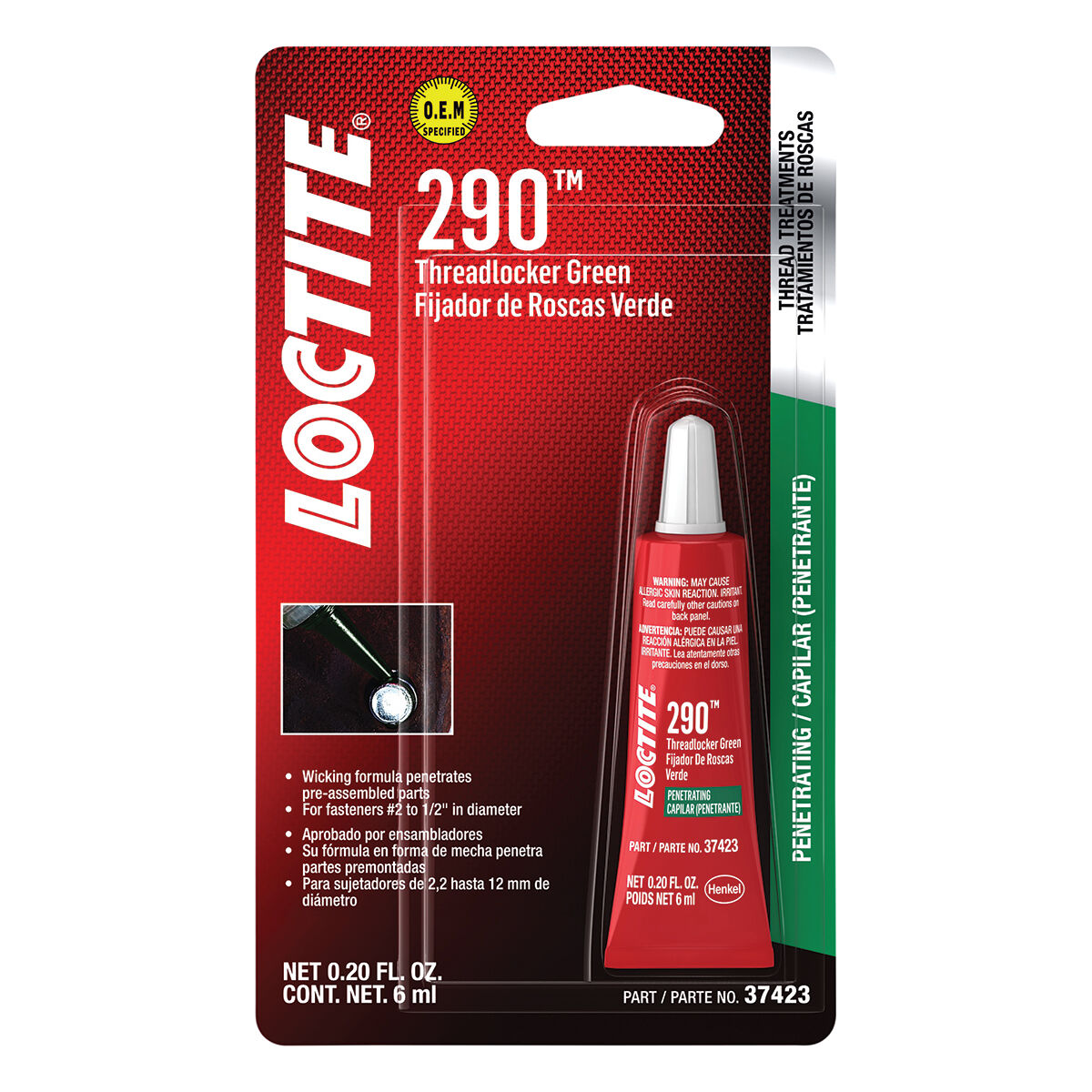 Loctite 290 Wick in Grade Threadlocker 6mL, , scaau_hi-res