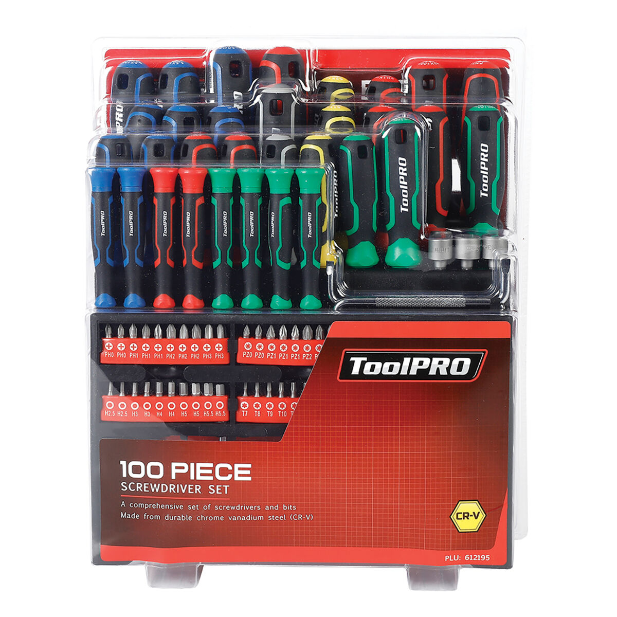 ToolPRO Screwdriver Set - 100 Piece | Supercheap Auto