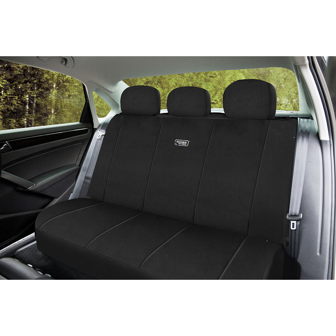 Ridge Ryder Neoprene Seat Cover Black Adjustable Headrests Rear