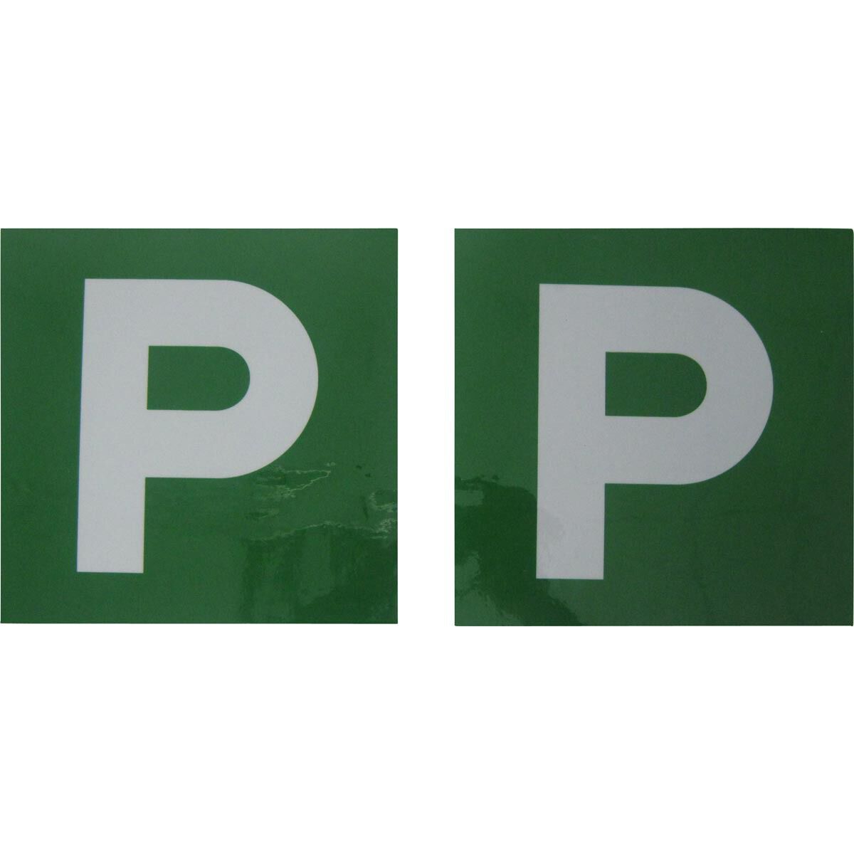 SCA P Plate - Magnetic, Green, VIC/WA, 2 Pack, , scaau_hi-res